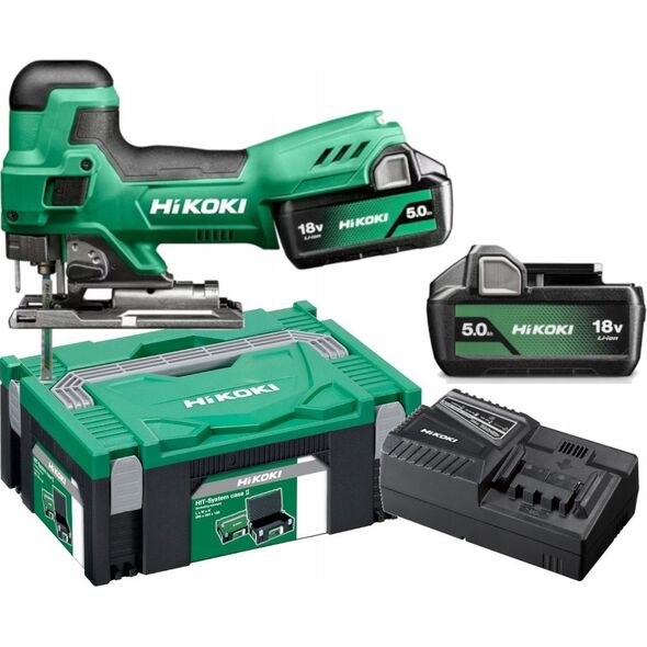 Wyrzynarka Hikoki HIKOKI.JIGSAW 18V CJ18DBWPZ 2x5.0Ah HITSYSTEM