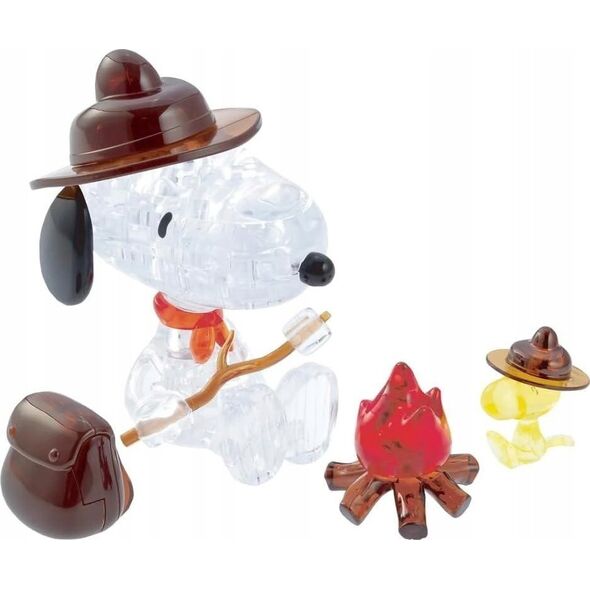 Multigra Crystal Puzzle - Snoopy Camping