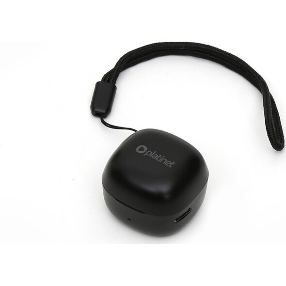 Słuchawki Platinet Platinet wireless earbuds PM1001B TWS, black (45923)