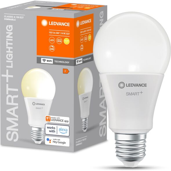 Osram LEDVANCE Żarówka LED E27 14W=100W 2700K SMART+WIFI
