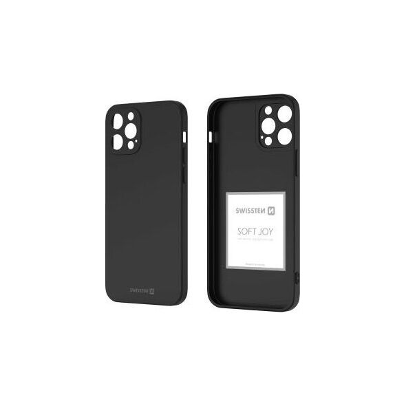 Swissten Soft Joy Case For Iphone 16 Plus Black