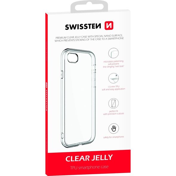 Swissten Clear Jelly Case For iPhone 16 Pro Transparent