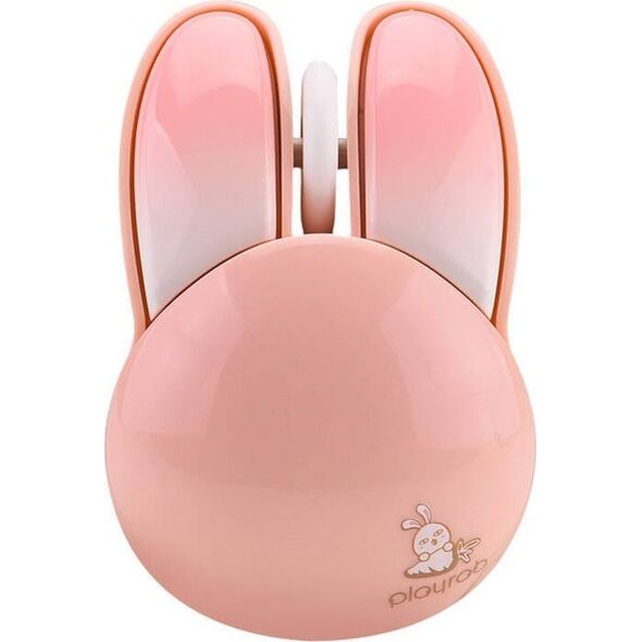 Mysz Mofii Bezprzewodowa Mysz MOFII + Bluetooth Rabbit M6DM Nabłyszczana (Biało-Różowa)
