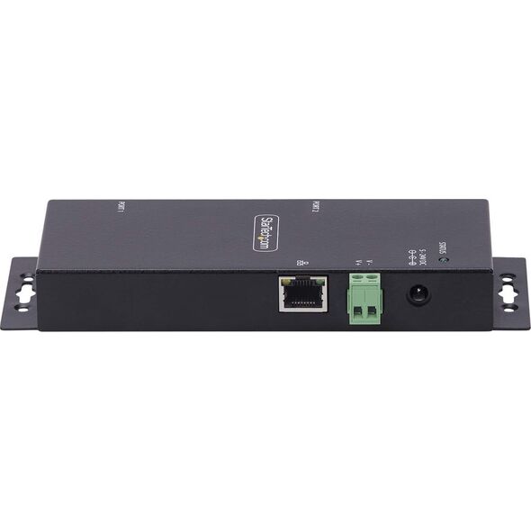 Konwerter światłowodowy StarTech StarTech I23-SERIAL-ETHERNET konwerter szeregowy/repeater/izolator RS-232 RJ-45 Czarny