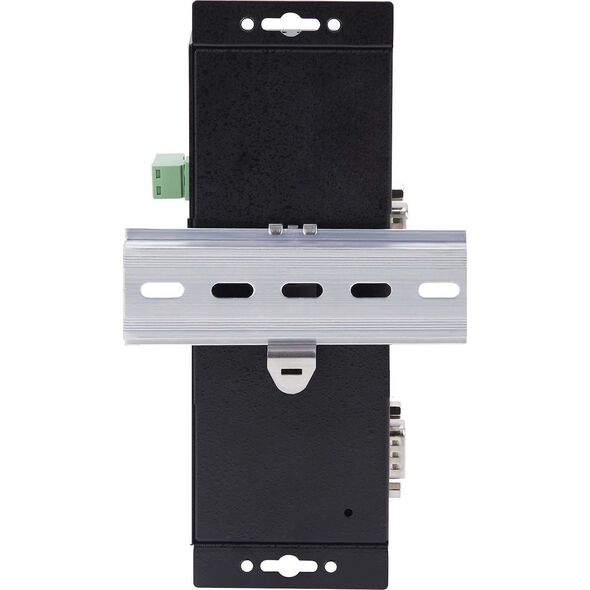 Konwerter światłowodowy StarTech StarTech I23-SERIAL-ETHERNET konwerter szeregowy/repeater/izolator RS-232 RJ-45 Czarny