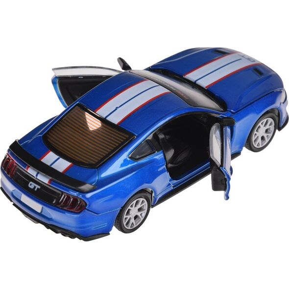 Jokomisiada Zestaw Metalowe auto TUNING licencjonowane Ford Mustang GT 1:42 ZA5057