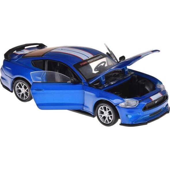 Jokomisiada Zestaw Metalowe auto TUNING licencjonowane Ford Mustang GT 1:42 ZA5057