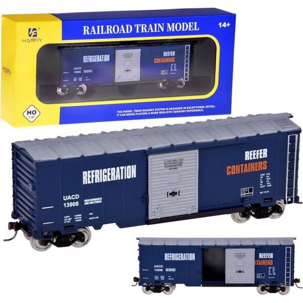 Jokomisiada Wagon towarowy do kolejki model przesuwane drzwi H0 1:87 RC0645