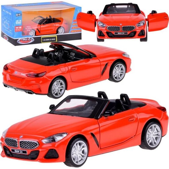 Jokomisiada Model kolekcjonerski auto metalowe BMW Z4 M40i cabrio światła ZA5049
