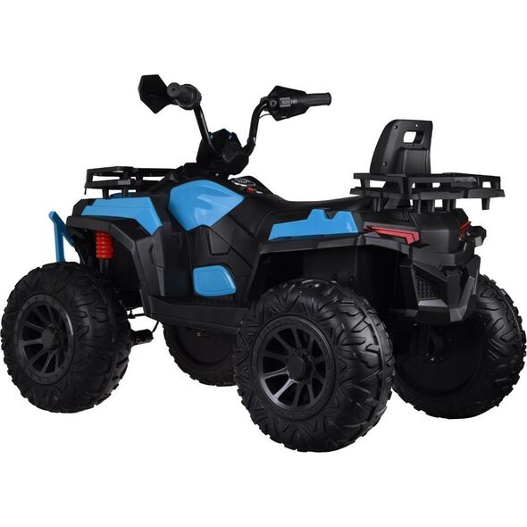 Jokomisiada Duży quad na akumulator dla dziecka 4x4 gaz w manetce amortyzator