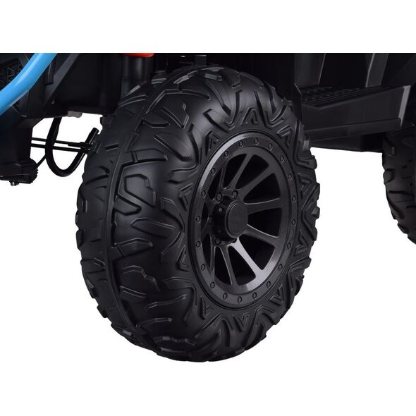Jokomisiada Duży quad na akumulator dla dziecka 4x4 gaz w manetce amortyzator