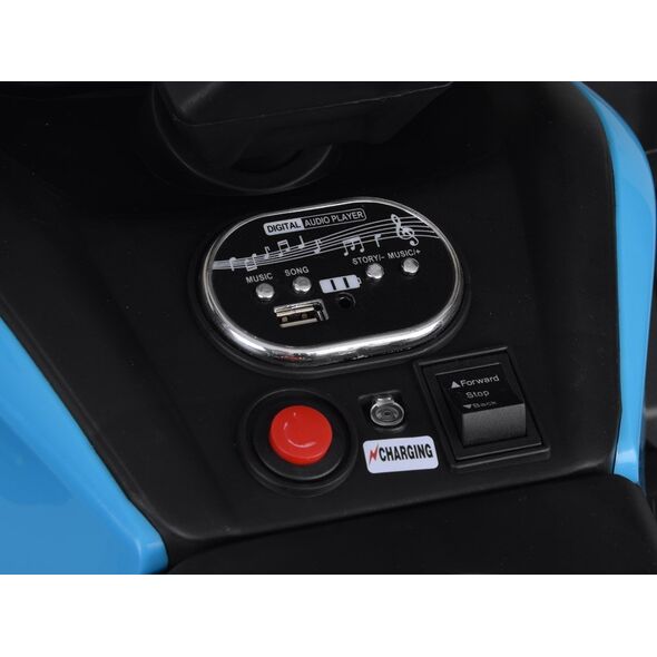Jokomisiada Duży quad na akumulator dla dziecka 4x4 gaz w manetce amortyzator