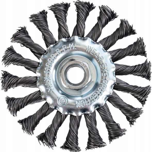 Richmann Flat spin wire brush 115 x 22.2 mm. Richmann