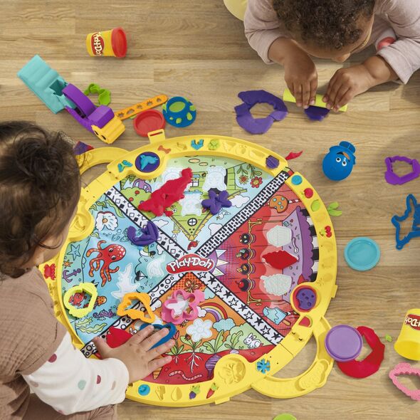 Play-Doh PLAY-DOH playset Fold N Go playmat