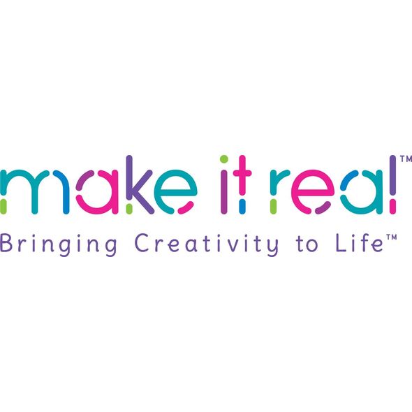 Make it real MAKE IT REAL Zestaw Bransoletek Pretty in Pink, zabawka kreatywna