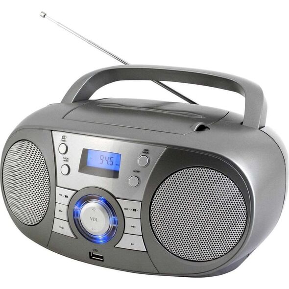 Radio Soundmaster Soundmaster SCD1800TI radio Osobisty Srebrny