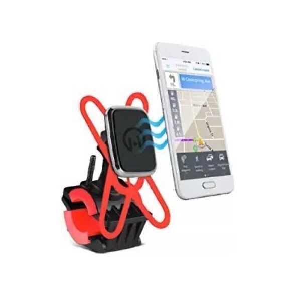 HYPERGEAR UCHWYT ROWEROWY MAGNETYCZNY 14409 CZARNY / POMARAŃCZOWY standard