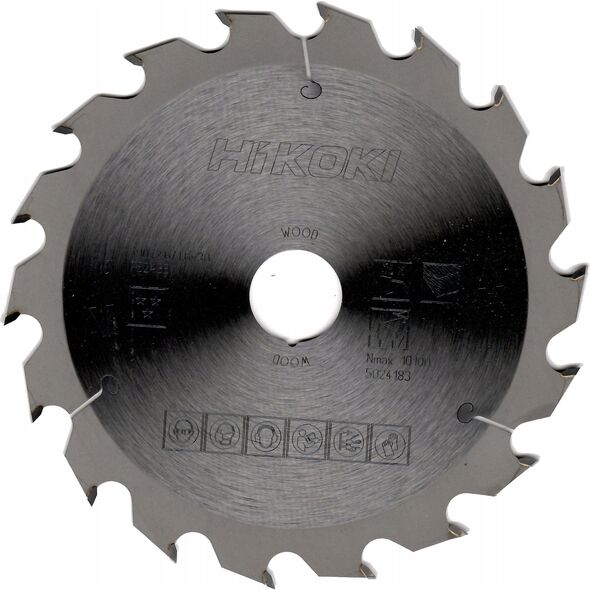 Hikoki Wood cutting disc 190x30mm HITACHI 18 teeth