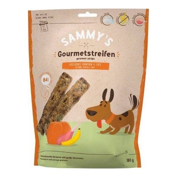 Sammy`s Sammy's Gourmet Strips Chicken & Duck 180g