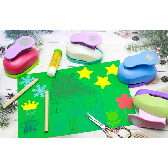 DP Craft Dziurkacz ozdobny do papieru i pianki DPCRAFT 2, 5cm Gwiazda