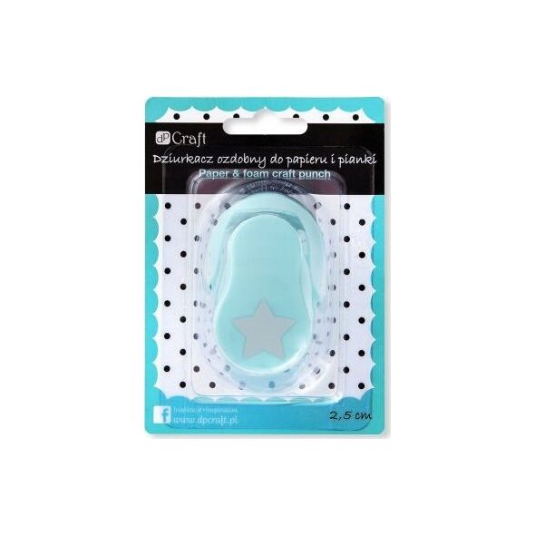 DP Craft Dziurkacz ozdobny do papieru i pianki DPCRAFT 2, 5cm Gwiazda