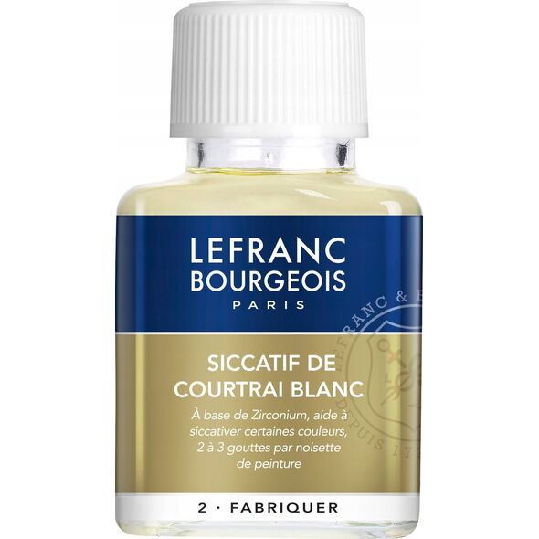 SmartMax Lefranc & Bourgeois Courtrai Siccative White For Oil Colors In 75 Ml Bottle