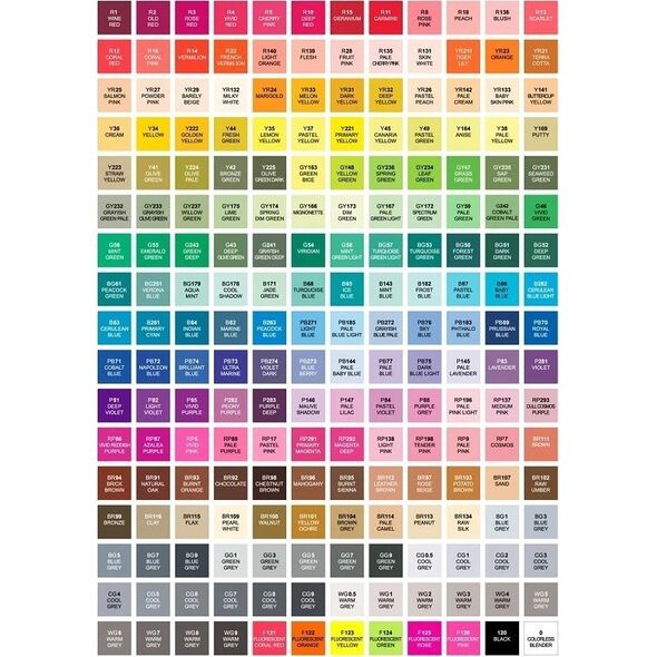 Tombow Touch Brush Marker 48stk i gaveæske