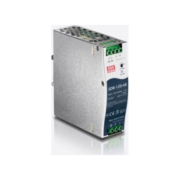 Zasilacz serwerowy Triton Mean Well SDR-120-48 Zasilacz na szynę DIN 120W 48V DC