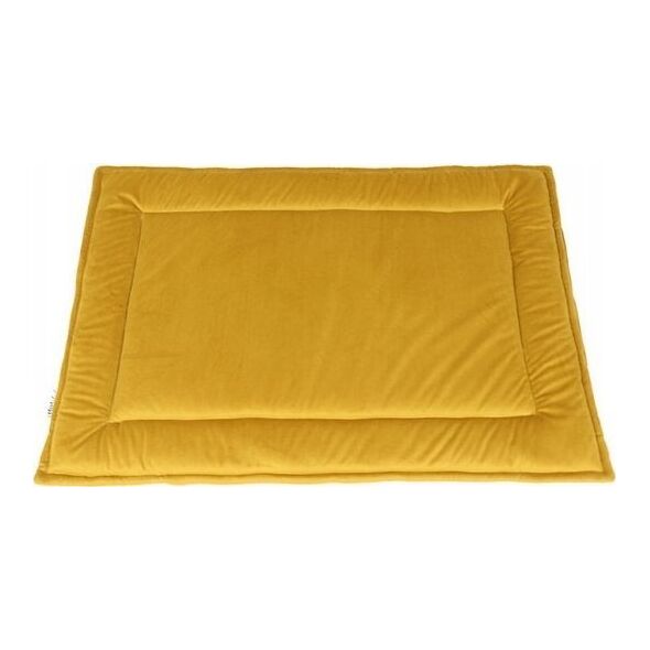 Mimikoko MIMIKO Pets Mata Velvet 100x70cm musztarda