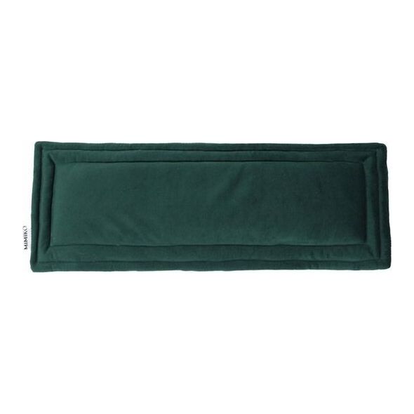 Mimikoko MIMIKO Pets Mata Velvet 25x70cm butelkowa zieleń