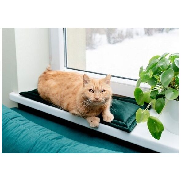Mimikoko MIMIKO Pets Mata Velvet 25x70cm butelkowa zieleń
