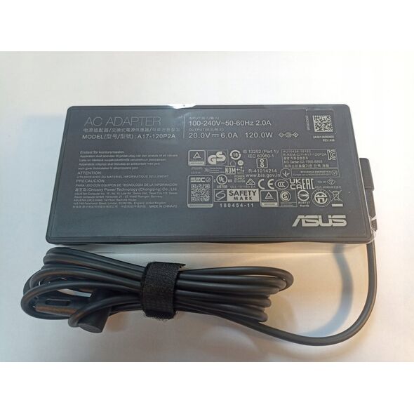 Zasilacz do laptopa Asus ASUS 0A001-00860100 adapter zasilający/ inwentor Wewnętrzna 120 W Czarny