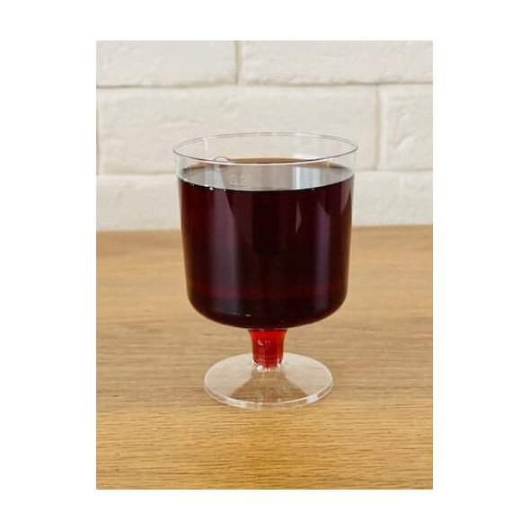 Vrige Rødvinsglas på fast fod PS 23cl, 20cl klar 10stk/ps Transparent 1x1x1mm (10EA)