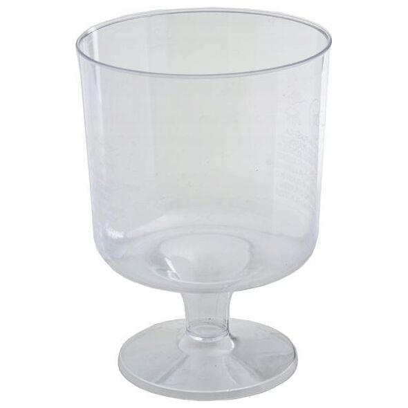 Vrige Rødvinsglas på fast fod PS 23cl, 20cl klar 10stk/ps Transparent 1x1x1mm (10EA)