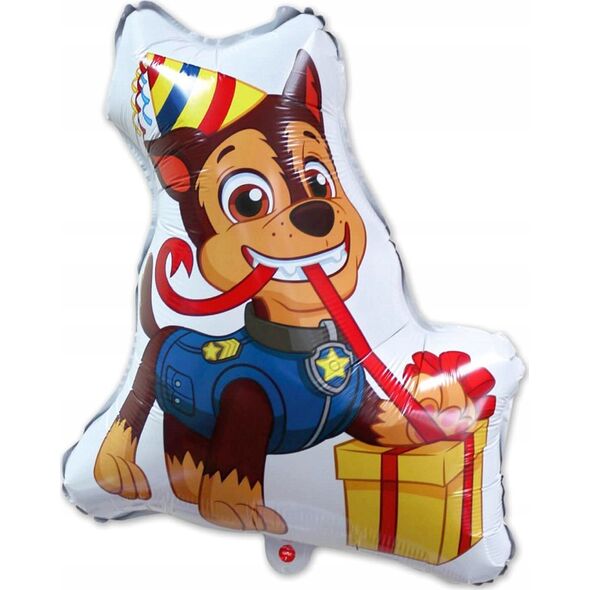 PartyDeco Balon foliowy Czarny kot 90cm