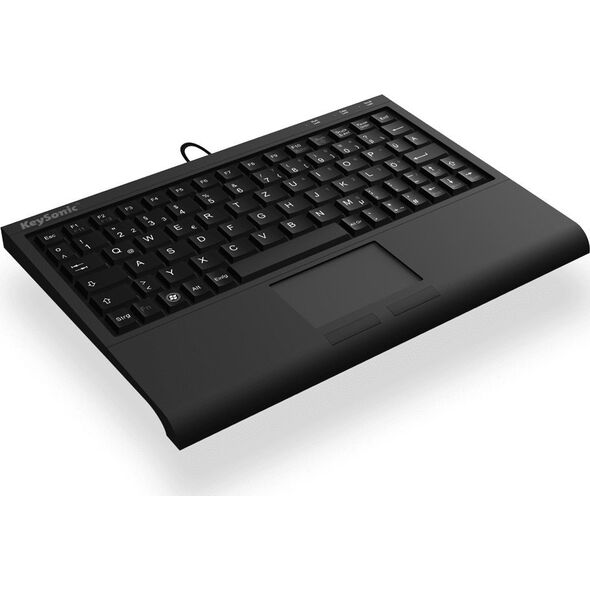 Podkładka Keysonic KeySonic ACK-3410 klawiatura USB QWERTZ Niemiecki Czarny