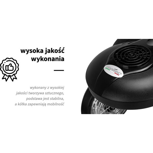 Activeshop Gabbiano infrazon stojący GL-505S czarny