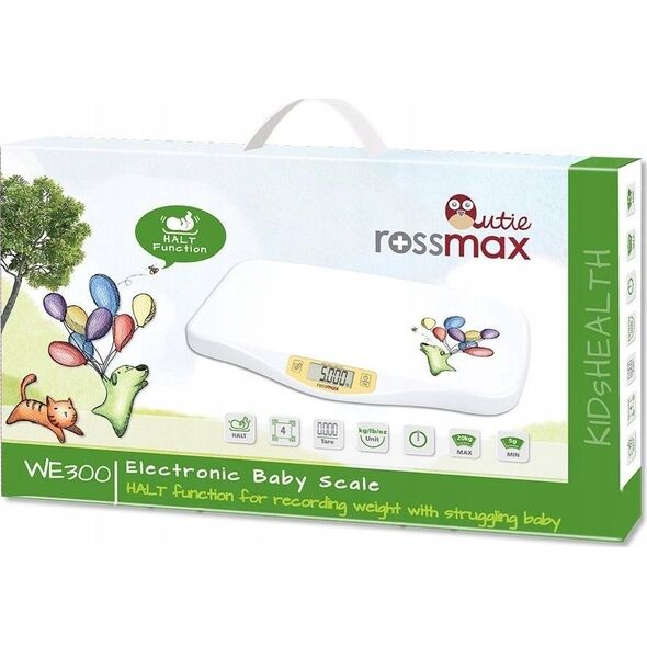 Rossmax Rossmax WE300 Qutie Baby Scale with discretional hold function