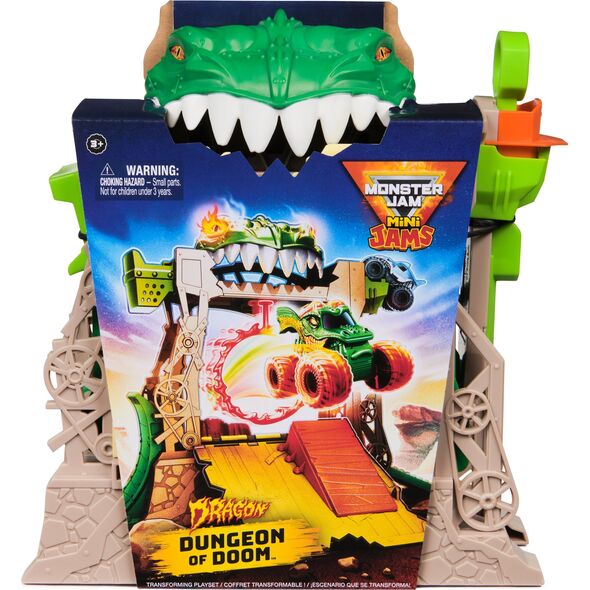 Monster Jam Monster Jam Mini 1:87 Transforming Playset