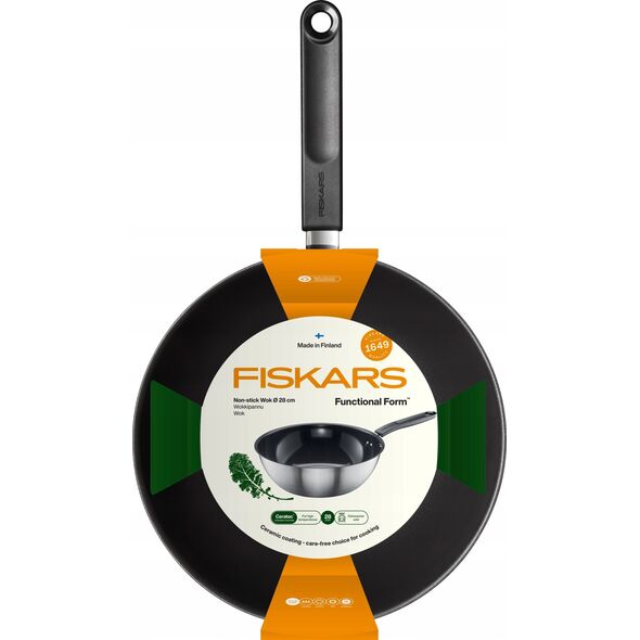 Patelnia Fiskars PAN WOK FF 28CM CERAMIC COATED 1072313