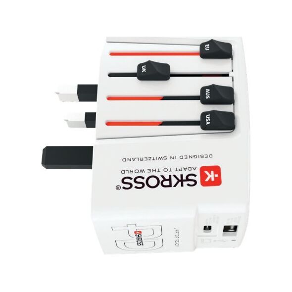 Skross Adapter podróżny World USB Charger AC65PD