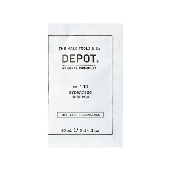 I love Depot, 100 Hair Cleansing No. 103, Pro-Vitamin B5, Hair Shampoo, For Hydration, 10 ml For Men
