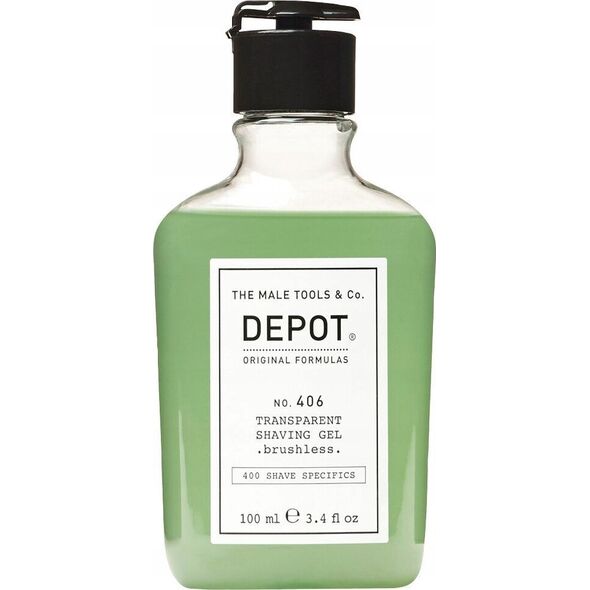 Payot Depot, 400 Shave Specifics No. 406, Menthol, Softening And Refreshing, Shaving Gel, 100 ml For Men