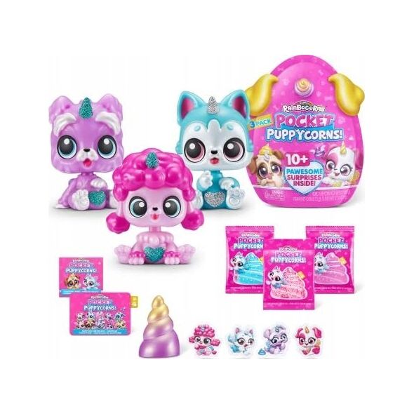 Figurka Spin Master RAINBOCORNS figure with accessories Pocket Puppycorn, 1 series 10 accessories, 9284