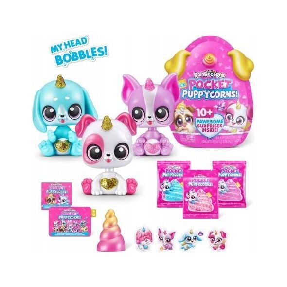 Figurka Spin Master RAINBOCORNS figure with accessories Pocket Puppycorn, 1 series 10 accessories, 9284