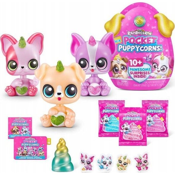 Figurka Spin Master RAINBOCORNS figure with accessories Pocket Puppycorn, 1 series 10 accessories, 9284