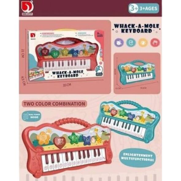 Multistore Organki Pianino Dla Dzieci Efekty Dźwiękowe Kształty Keyboard Instrument