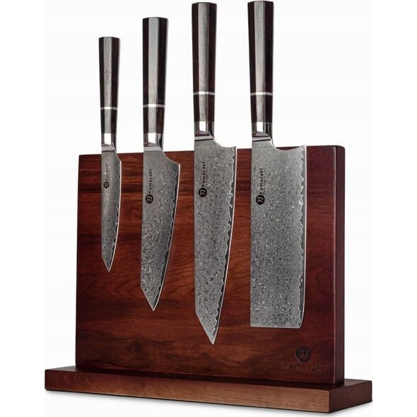 Blaumann Damasko plieno peilių rinkinys su stovu KAMAZAKI KZI002SET
