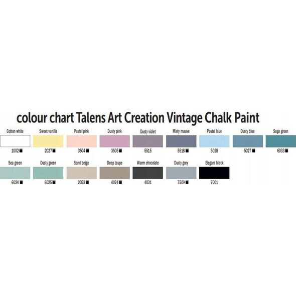 Maybelline  Talens Art Creation Vintage Chalk Jar 100 ml Sage Green 6033