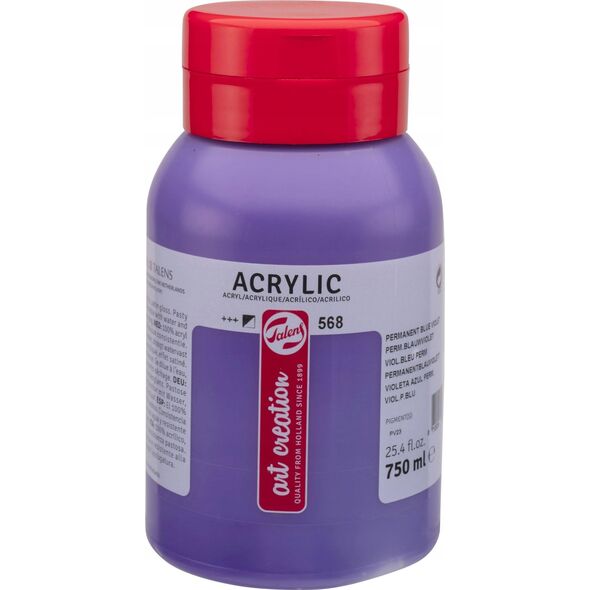 Artequipment Talens Art Creation Acrylic Colour Jar Permanent Blue Violet 568